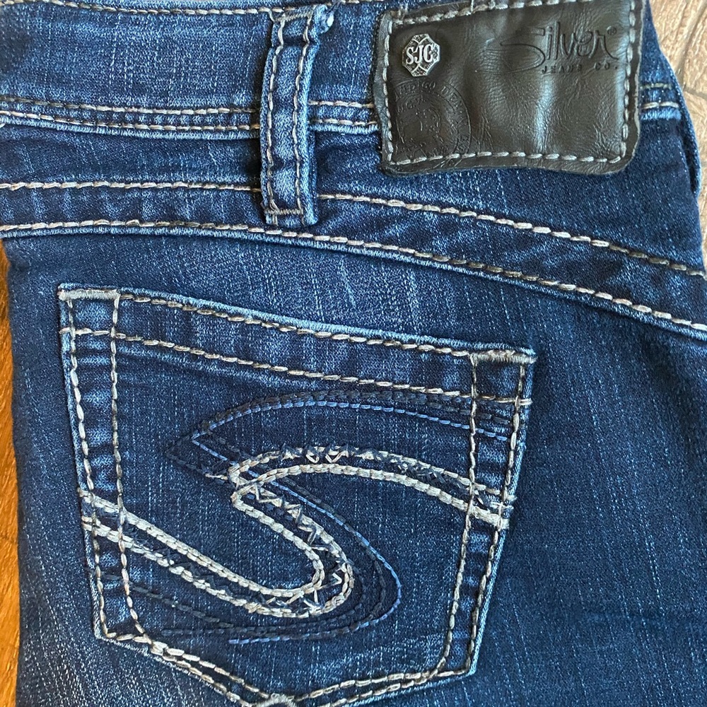 Silver jeans, like new